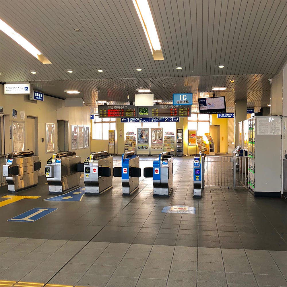 道順：東加古川駅改札口をでて左（北出口）へ